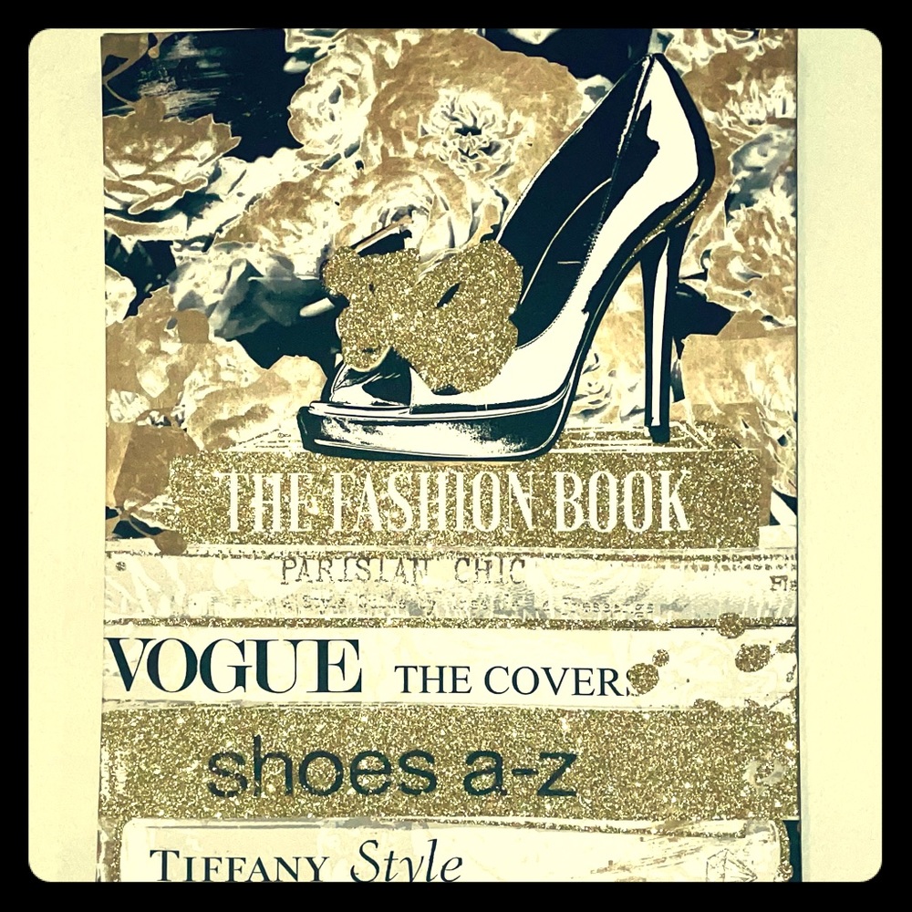 Glam Black and Gold wall art